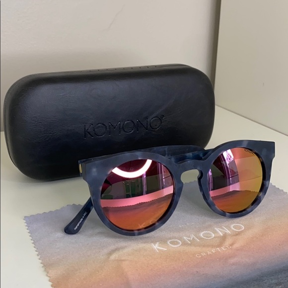 Komono Sunglasses Lulu Matte Indigo Demi - Picture 4 of 14